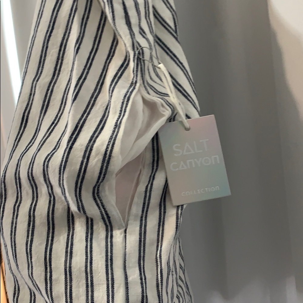 New Striped Overalls - Picture 3 of 6